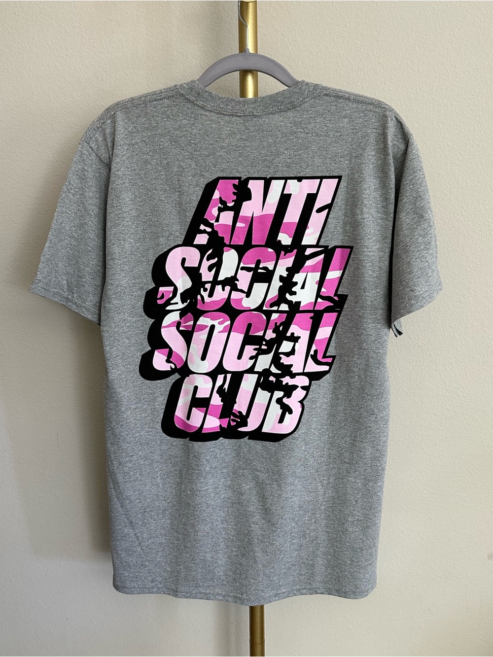 ANTI SOCIAL SOCIAL CLUB Blocked Camo-Print T-Shirt